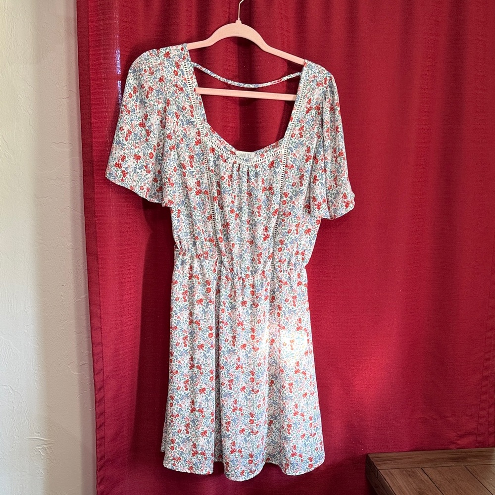 Sienna Sky Floral Print Dress